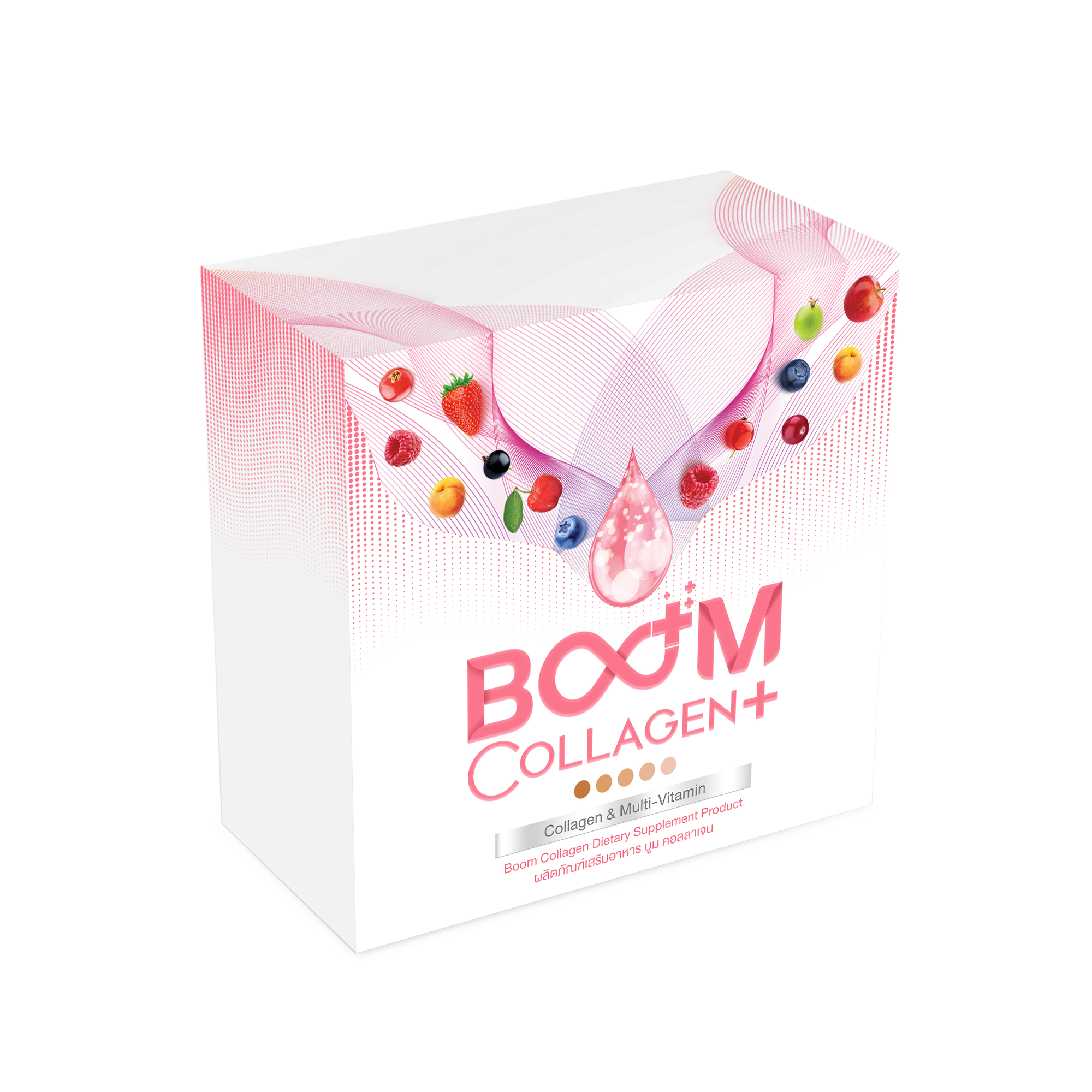 Room Collagen Plus Dietary Supplement Boom_CollagenPlus_Side - the iCon Group